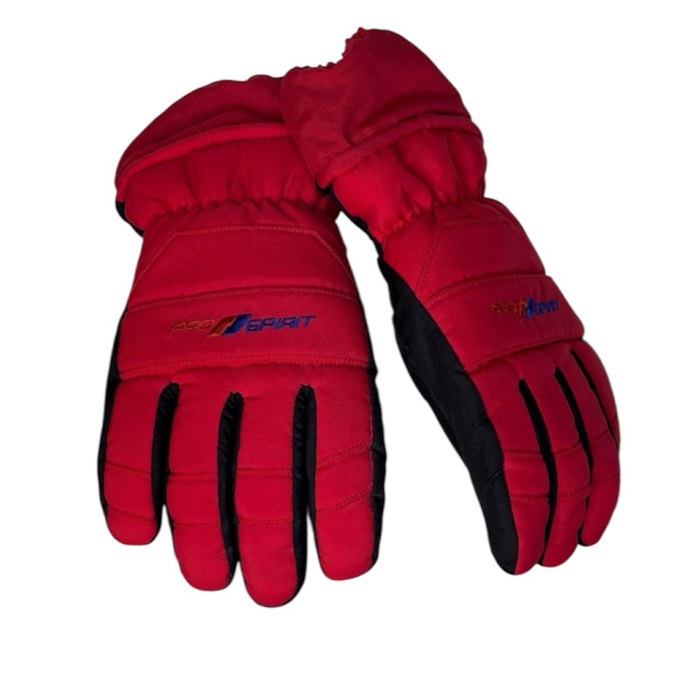 Prospirit Red and Black Insulated Winter Gloves